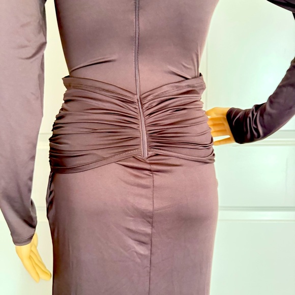 New Akira THE BEST ONE YET BROWN MAXI DRESS - Picture 16 of 17